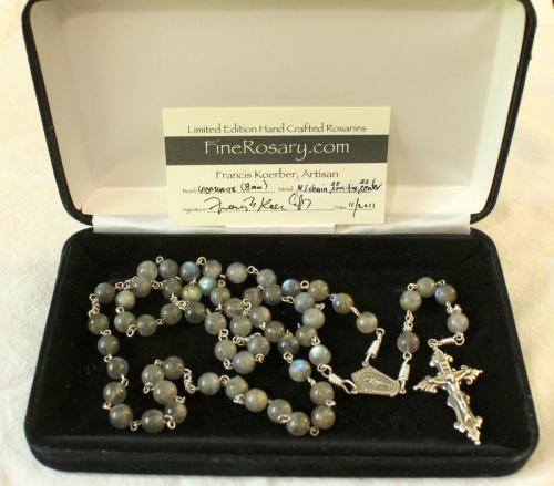 8mm Labradorite rosary