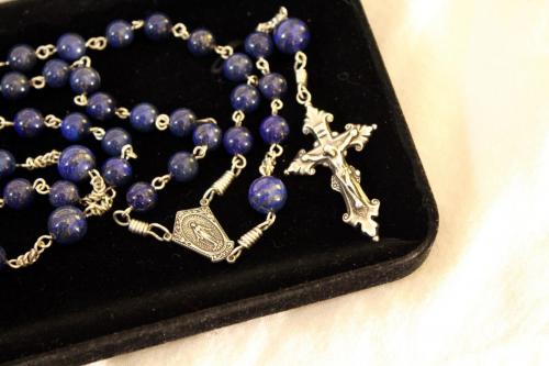 8mm Lapis Lazuli rosary